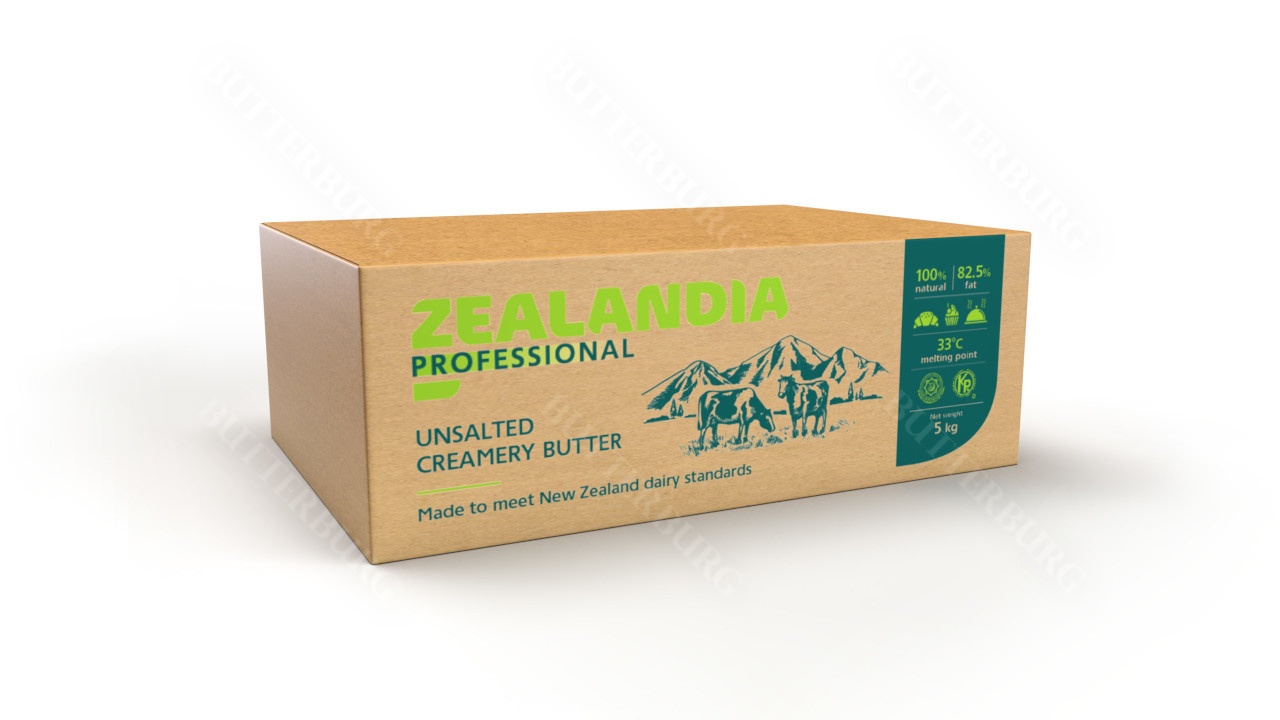 Масло «Традиционное» монолит 5 кг 82,5 % Зеландия Профессиональное / Zealandia Professional от магазина оптовой торговли Масло «Традиционное» монолит 5 кг 82,5 % Зеландия Профессиональное / Zealandia Professional || https://butterburg.ru