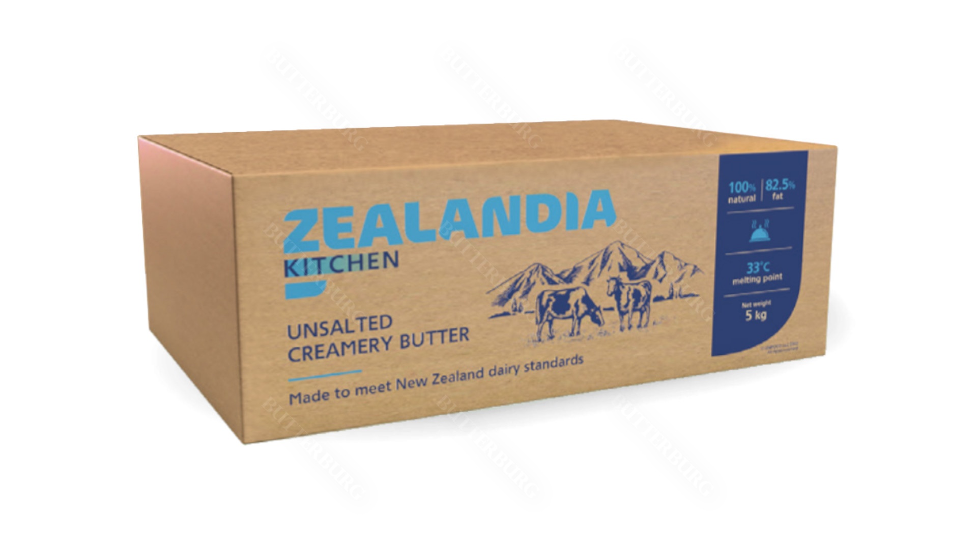 Масло «Традиционное» монолит 5 кг 82,5% Зеландия Китчен / Zealandia Kitchen от магазина оптовой торговли Масло «Традиционное» монолит 5 кг 82,5% Зеландия Китчен / Zealandia Kitchen || https://butterburg.ru